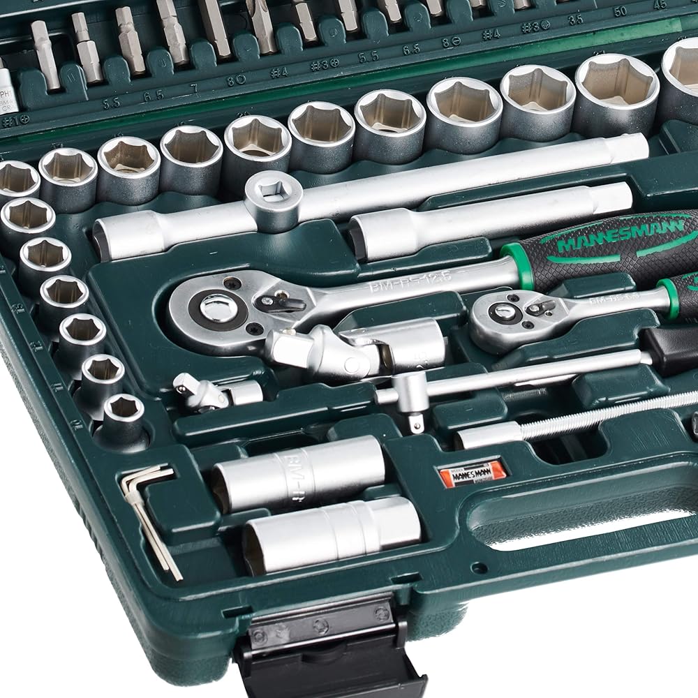 Mannesmann M98410 Clé à douille 94 pièces (Import Allemagne) : Bricolage