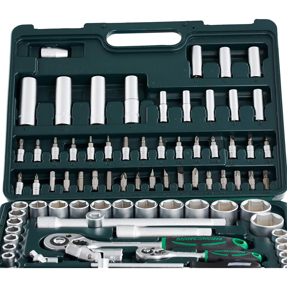 Mannesmann M98410 Clé à douille 94 pièces (Import Allemagne) : Bricolage