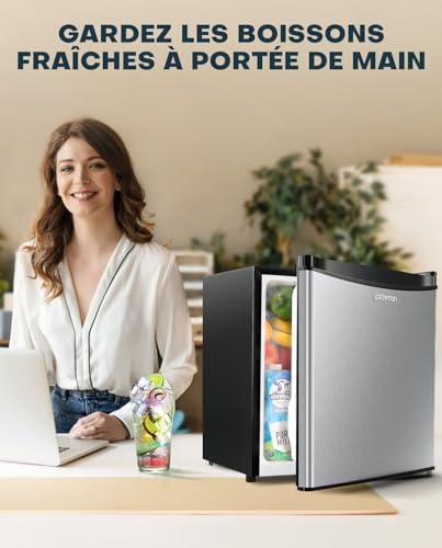 Upstreman 46L Mini frigo avec congélateur