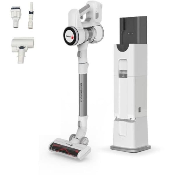 Fagor Aspirateur balai sans fil avec station de vidange