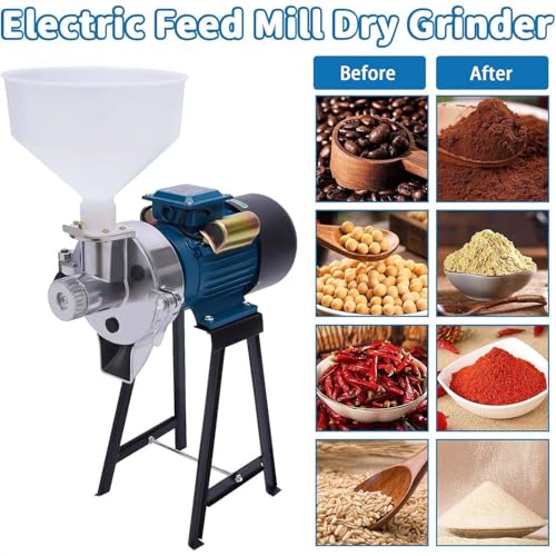 Broyeur à grains électrique commercial 2200W réglable