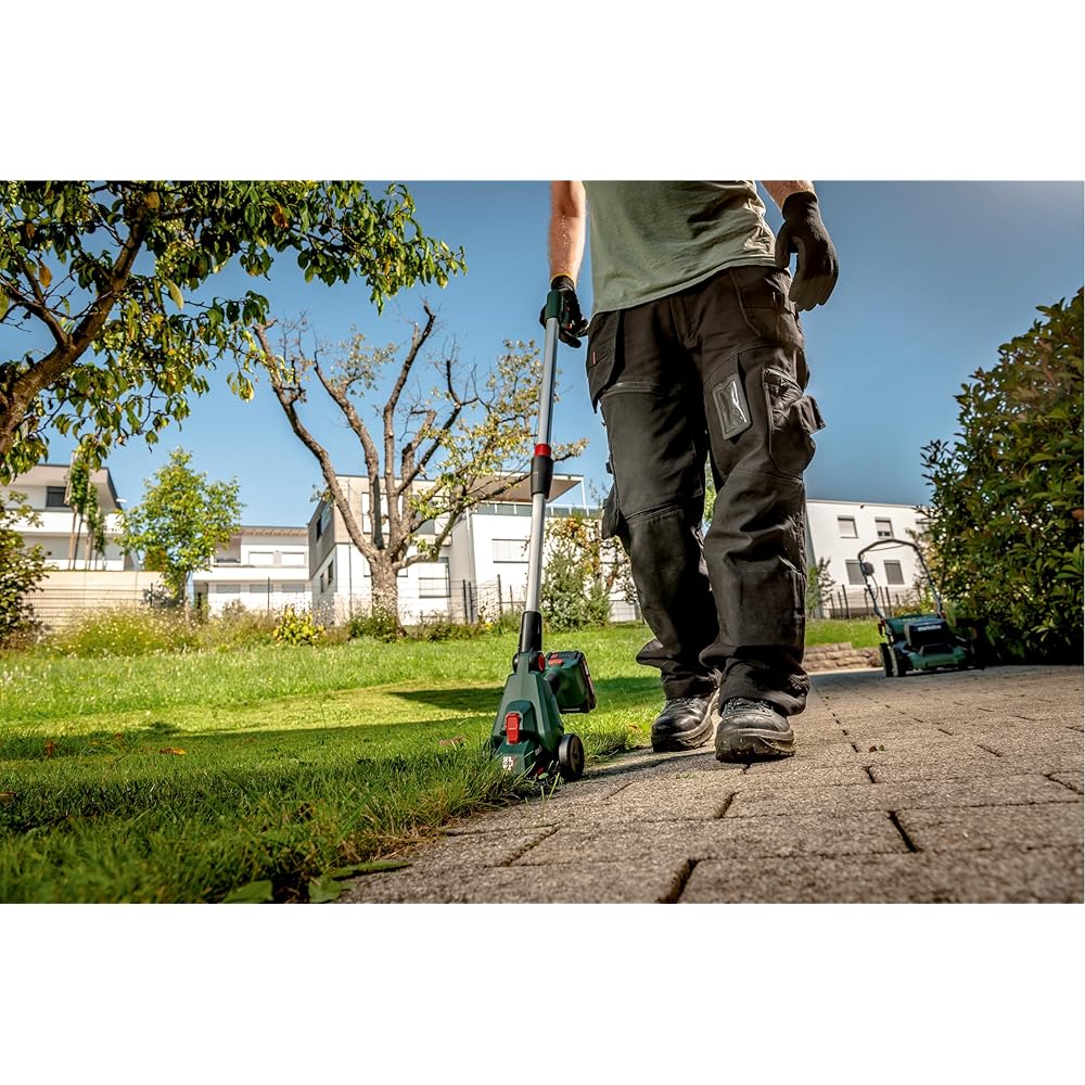 metabo Taille-Herbe, Sculpte-Haies sans Fil 601609850 sans Batterie 1 pc(s), Noir, Medium : Jardin