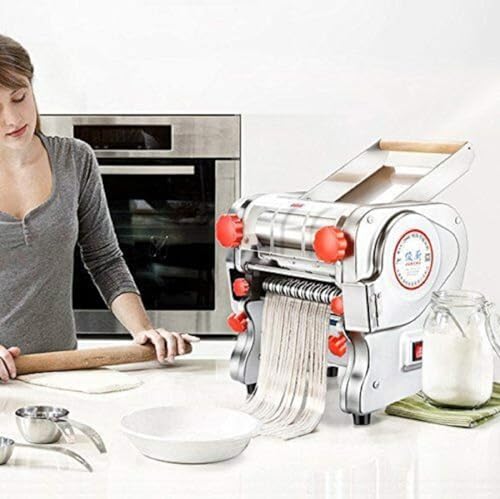 Machine à pâtes automatique électrique 750W en acier inox