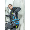 Högert Technik - Ceinture de travail avec bretelles | Ceinture à outils pour homme, ceinture de travail avec sangle à bretelles, sac à outils avec ceinture réglable, sac banane : Bricolage