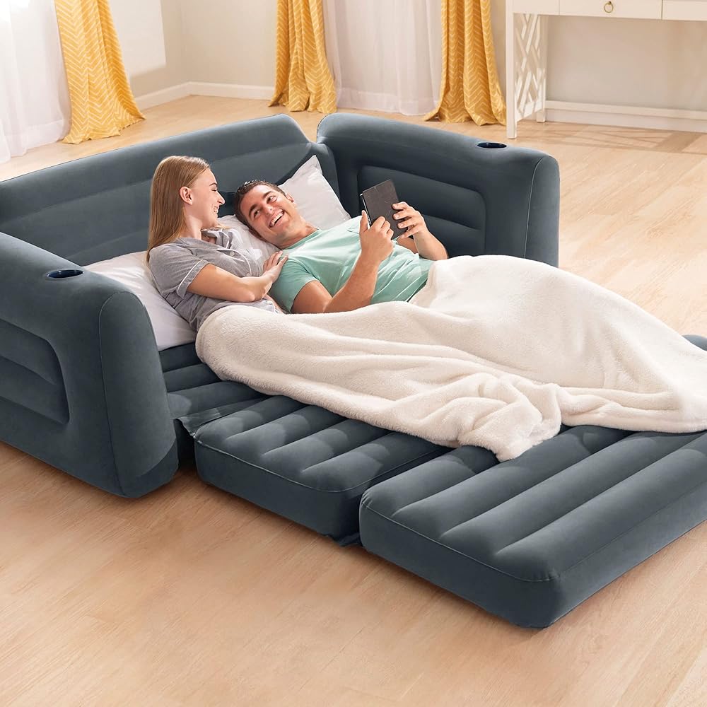 Intex Canapé gonflable convertible en lit
