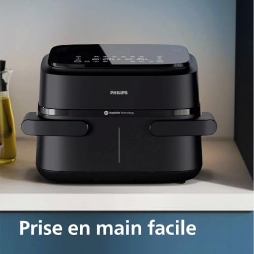 Philips Air Fryer Série 5000 9L, cuisson vapeur, 19 modes