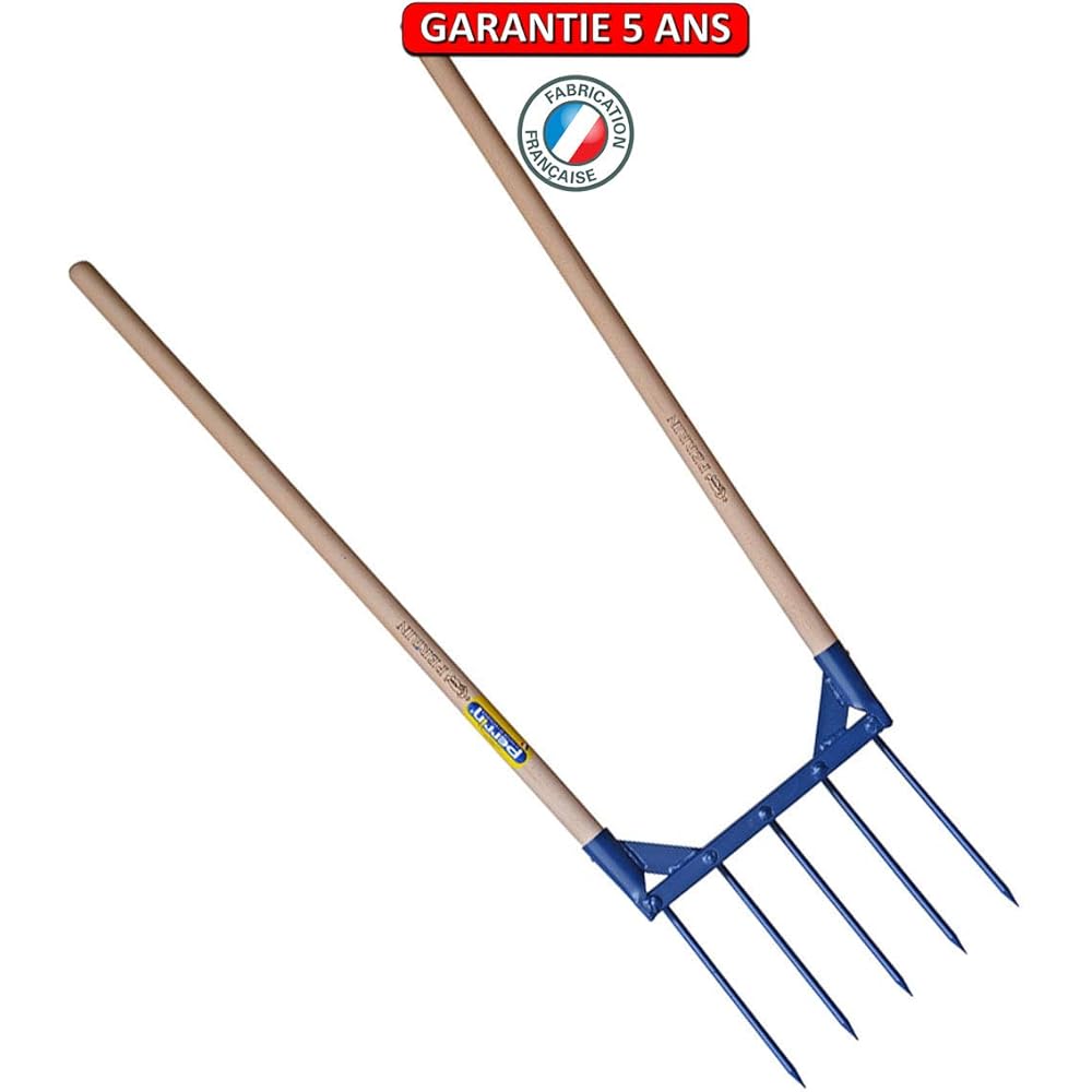 Outils perrin Aérogrif Emmanché 110, 5 Dents : Jardin