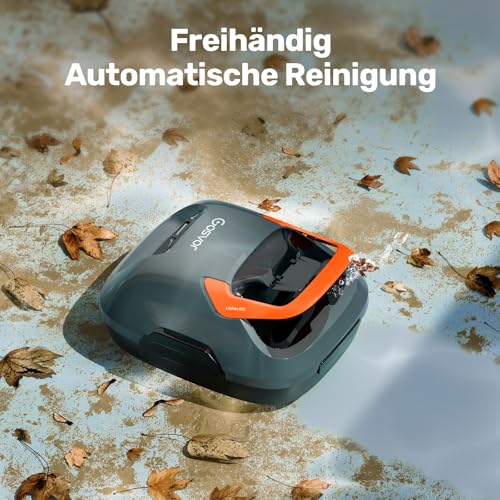 Gosvor Robot nettoyeur de piscine sans fil 80 m²