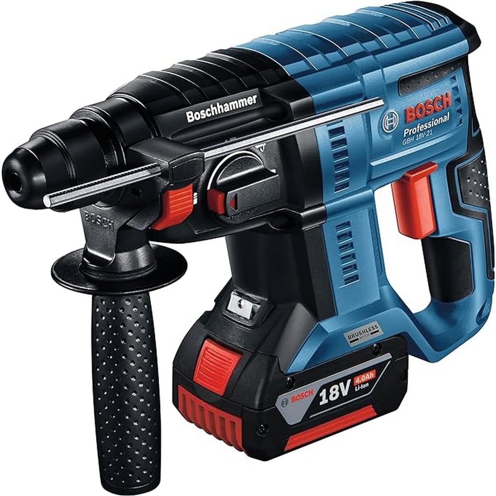 Bosch Professional GBH 18V-21 Perforateur sans fil SDS Plus 18 V force de frappe 2 J sans batterie ni chargeur