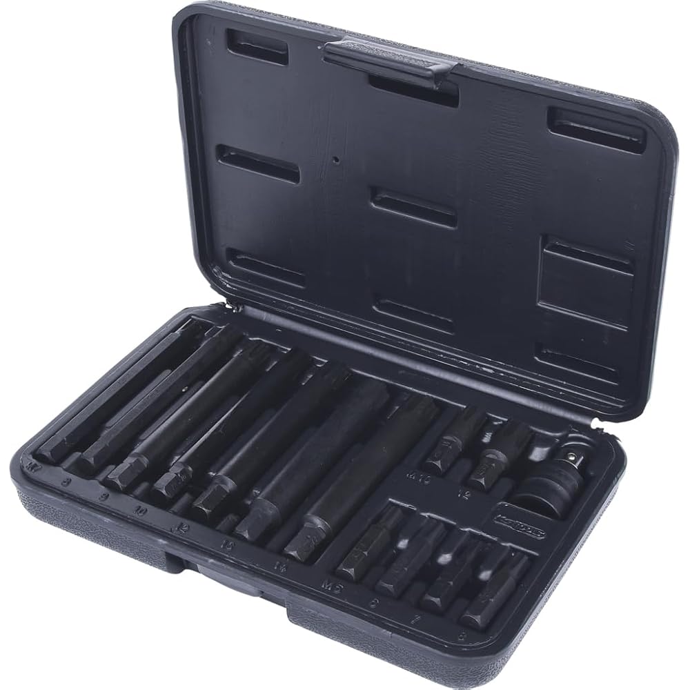 KS Tools 911.4306 Jeu d'embout à choc à cannelures type (RIBE) spécial Fiat ou alfa roméo : Bricolage