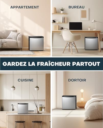 Upstreman 46L Mini frigo avec congélateur