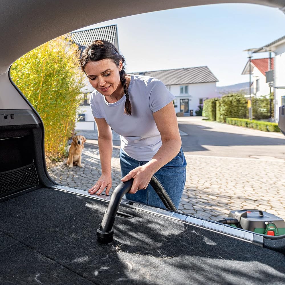 Bosch Home and Garden - Aspirateur d’eau et poussière sans fil Bosch - AdvancedVac 18V-8 (sans batterie, système 18V, set d’accessoires inclus, livré dans un emballage en carton) : Cuisine et Maison