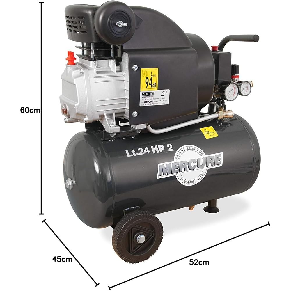 Mercure Compresseur 24L 2HP 425063