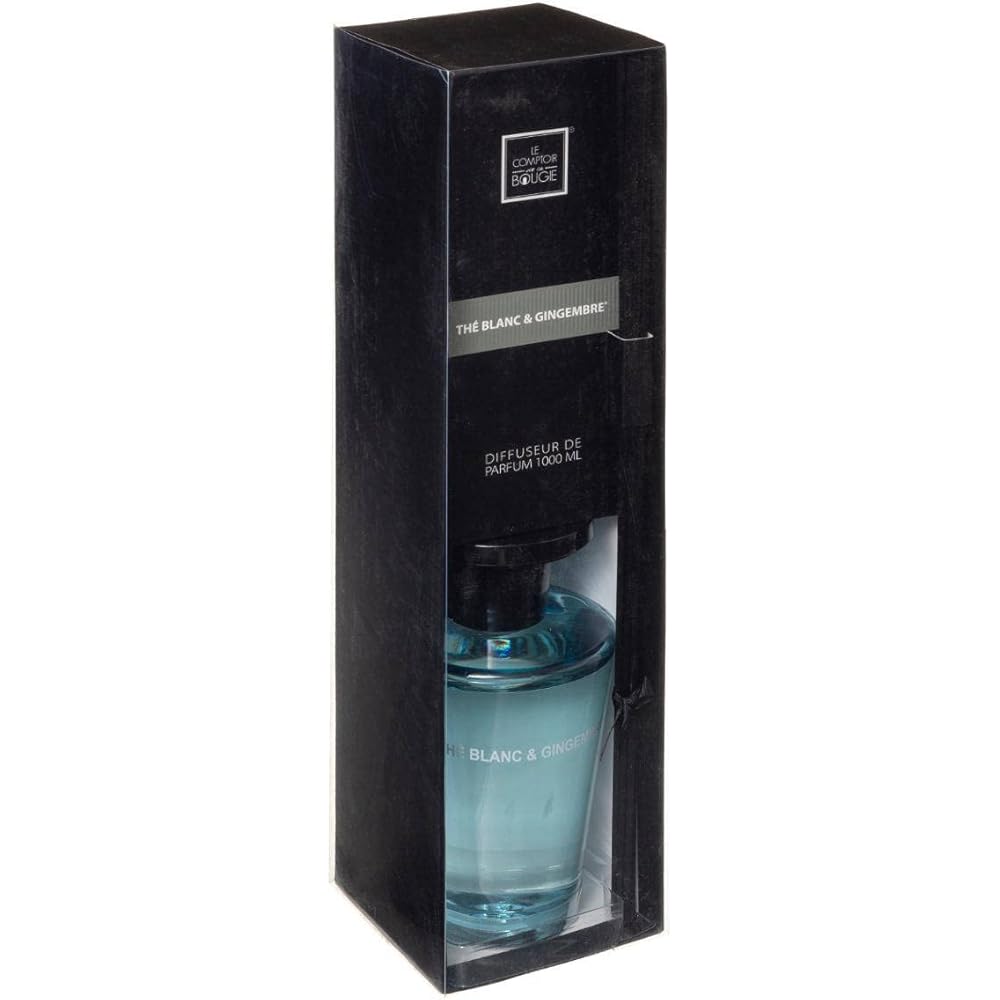 Atmosphera - Diffuseur de Parfum Joan - thé Blanc - Gingembre 1000 ML : Cuisine et Maison