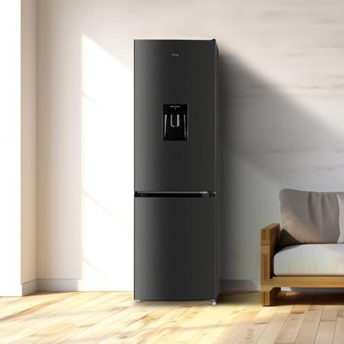 CHiQ Réfrigérateur congélateur combiné 356L, inox