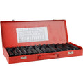 Lot de 35 douilles à choc 1/2" 6 pans 8-32 mm métriques profondes Outils de garage : Bricolage