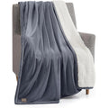 UGG Bliss 23854 Couverture Sherpa entièrement réversible pour canapé ou lit, Lavable en Machine, Facile d'entretien, Couverture surdimensionnée, 177,8 x 127 cm, impérial : Cuisine et Maison