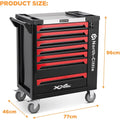 North-Cittie 7-Box XXL Edition Chariot à Outils avec 256 Pièces D'outils Professionnels, Idéal pour I'atelier, la Maison, Le Chariot Qui Vous Donne Un Monde de Bricolage Plus Ordonné : Bricolage