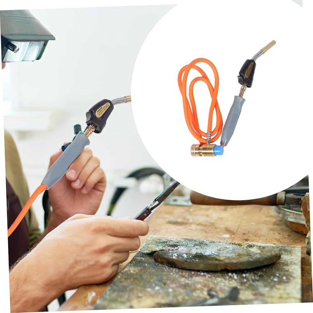 TOPBATHY Chalumeau à Portatif Robuste pour Le Soudage Des Toitures Et La Fonte Des Neiges S'adapte Aux Besoins : Bricolage