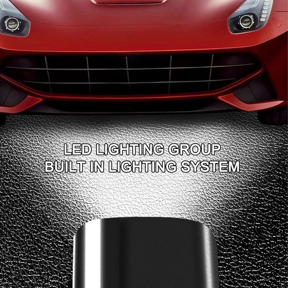Boyuan Compresseur d'air Portable, Gonfleur de Pneu sans Fil 150 PSI, Batterie Li-ION Rechargeable 6000 mAh, Pompe à air Intelligente pour Pneu de Voiture, Banque d'alimentation SOS : Auto et Moto