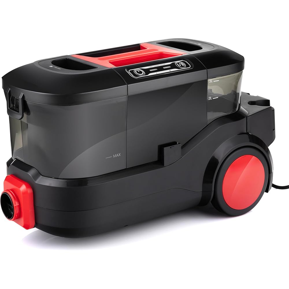 Lehmann LHOVW-8015 Prowash Aspirateur injecteur-extracteur 2000 W pour canapés tapis tissus d'ameublement et voiture
