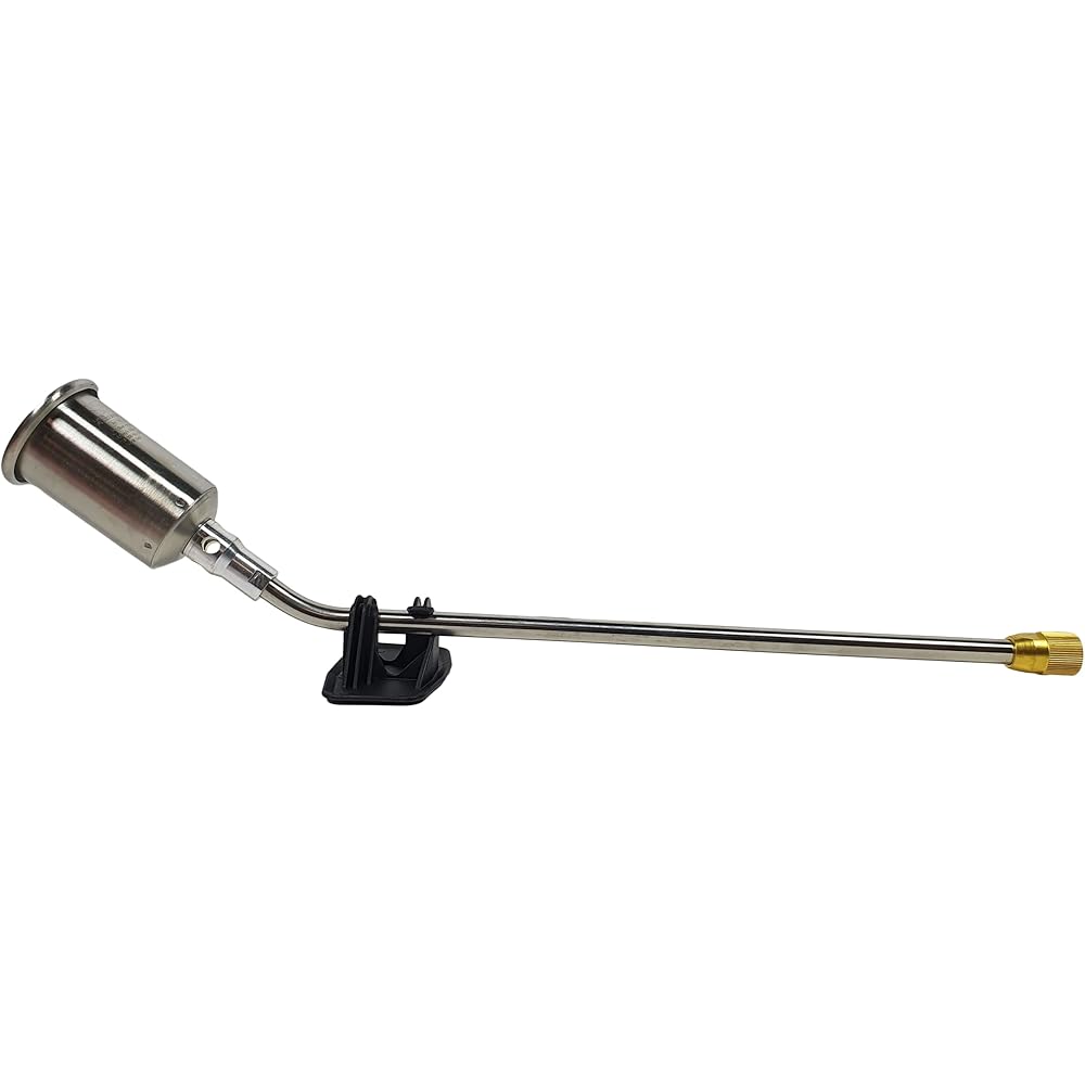 Combo INOX Composé de 2 Brûleurs INOX + 2 Cols + 1 Manche à Gâchette Bimatière à Raccord Tournant + 20 m de Tuyau + 1 Détendeur 4 bar - Chalumeau Soudeur - Chalumeau Oxygène - Lampe à Souder - EXPRESS : Bricolage
