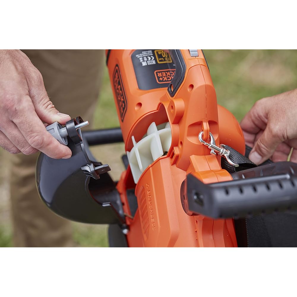 BLACK+DECKER Aspirateur-Souffleur-Broyeur sans fil 36V