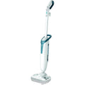 ROWENTA STEAM POWER ALL FLOORS Balai Nettoyeur Vapeur assainissant anti-bactérien, Sans Produits Chimiques, 1200 W, Tapis, Moquettes, Carrelage RY6597WH, Blanc/Bleu : Cuisine et Maison