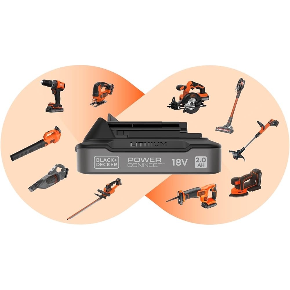 BLACK+DECKER - Taille-Haies sans fil - batterie lithium 36 V - léger et compact - 55 cm - embout lame de scie - livré sans Batterie - BCHTS36B-XJ : Jardin