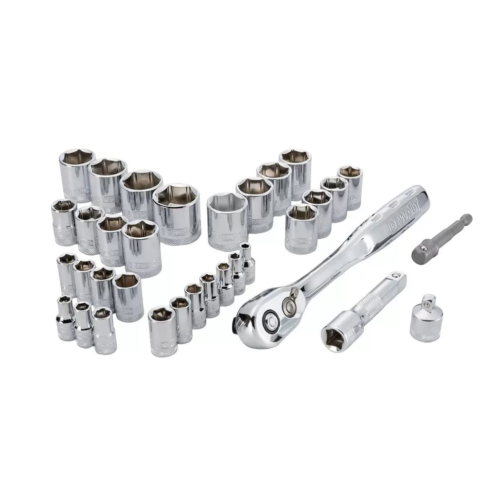 DEWALT® DWMT45034 Lot de 34 douilles d'entraînement 1/4" et 3/8" : Bricolage