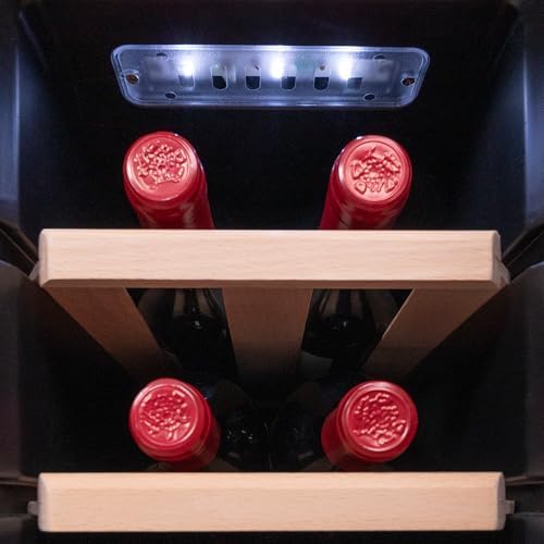 Cecotec Cave à vin Bolero GrandSommelier 2050 Inox 20 bouteilles