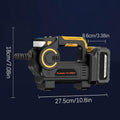 Compresseur d'air portable | Manomètre pour pneus | Pompe à air rechargeable | Manomètre pour voiture, SUV, moto, vélo et équipement sportif, gonflage compact et rapide pour Voyage et Eme : Auto et Moto