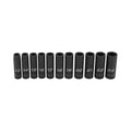 RYOBI Lot de 11 douilles à choc métriques profondes 1/2" : Bricolage