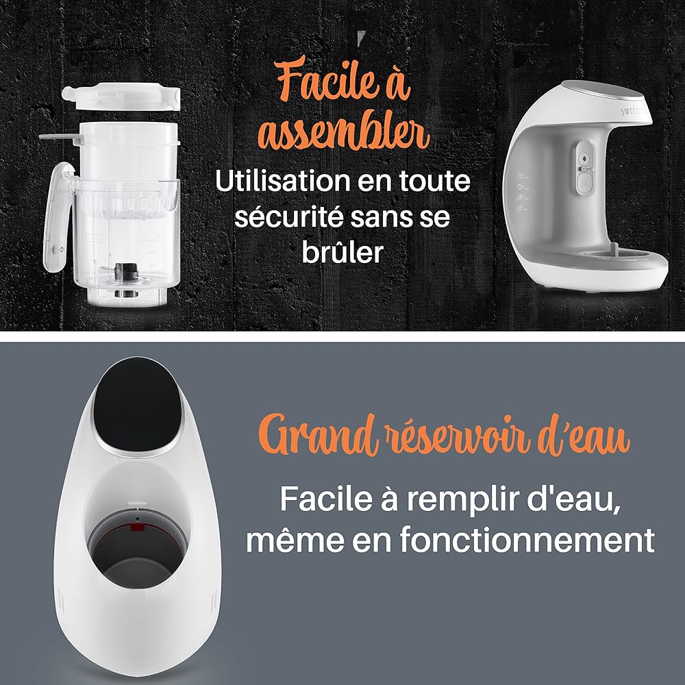 Sweety Fox Robot cuiseur mixeur bébé 7-en-1 multifonction