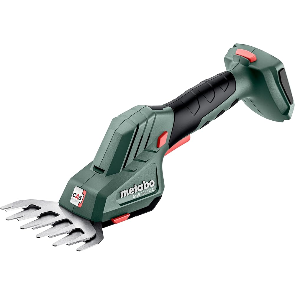 metabo Taille-Herbe, Sculpte-Haies sans Fil 601609850 sans Batterie 1 pc(s), Noir, Medium : Jardin