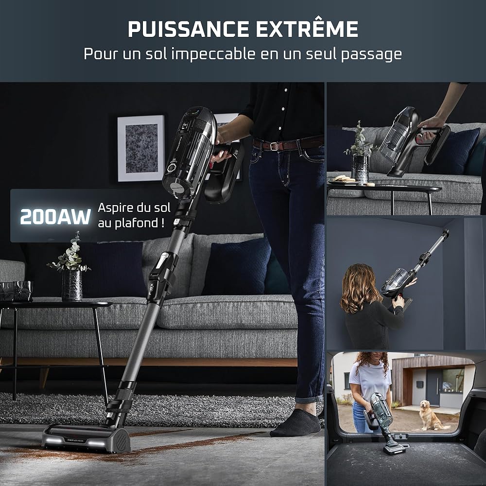Rowenta Aspirateur Balai Sans Fil X-Force Flex 14.60