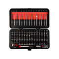 Würth Coffret d'embouts 105 pièces – Assortiment complet d'embouts de 1/4" avec embouts standard et de sécurité les plus courants en version courte et longue : Bricolage