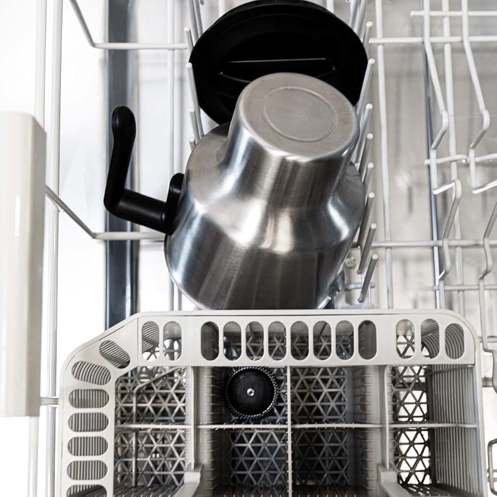 Cloer 7789 Mousseur à lait à induction XL800, mousse de lait 600 ml, chocolat chaud 500 ml, récipient 800 ml, commande électronique, 500 W, bobine de mousse magnétique, verseuse en acier inoxydable : Cuisine et Maison