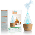 Puressentiel - Diffuseur à Nébulisation en Bois Naturel ICONI'C, Blanc et Bois, 1 Unité (Lot de 1) : Hygiène et Santé