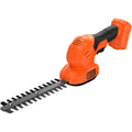 BLACK+DECKER Combo 2 en 1 Scupte-Haies et Cisaille à Gazon - 18V - Lame Sculpte-Haies et Lame Cisaille 20 cm - Changement Lame sans Outil - Poignée Ergonomique - sans Batterie, Chargeur - BCSS18B-XJ : Jardin