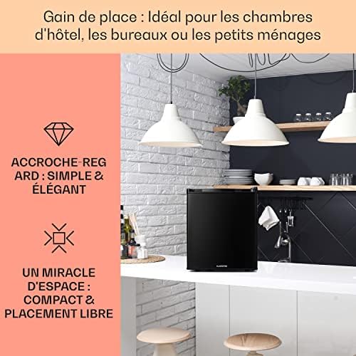 Klarstein Mini frigo de chambre 30L silencieux, réglable 5-15°C