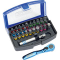 Heytec 50833500000 Embout magnétique, Multicolore, 1/4", Set de 32 Pièces : Bricolage