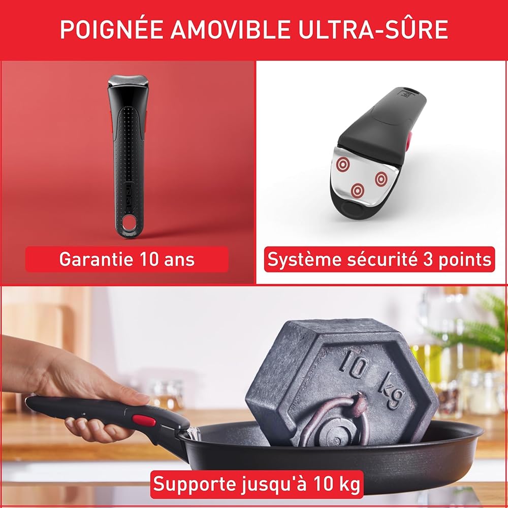 Tefal Ingenio Batterie de cuisine 20 pièces,  Poêles,  Casseroles