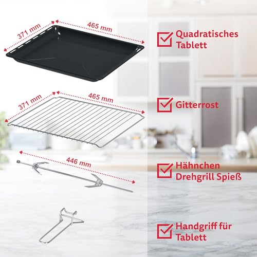 ICQN Mini four électrique 60L multifonction 2000W