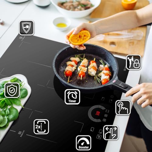 Kit cuisinière encastrable : four BO8810SS + plaque induction