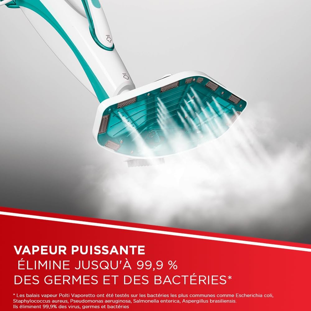 Polti Nettoyeur vapeur 2-en-1 SV450 Double