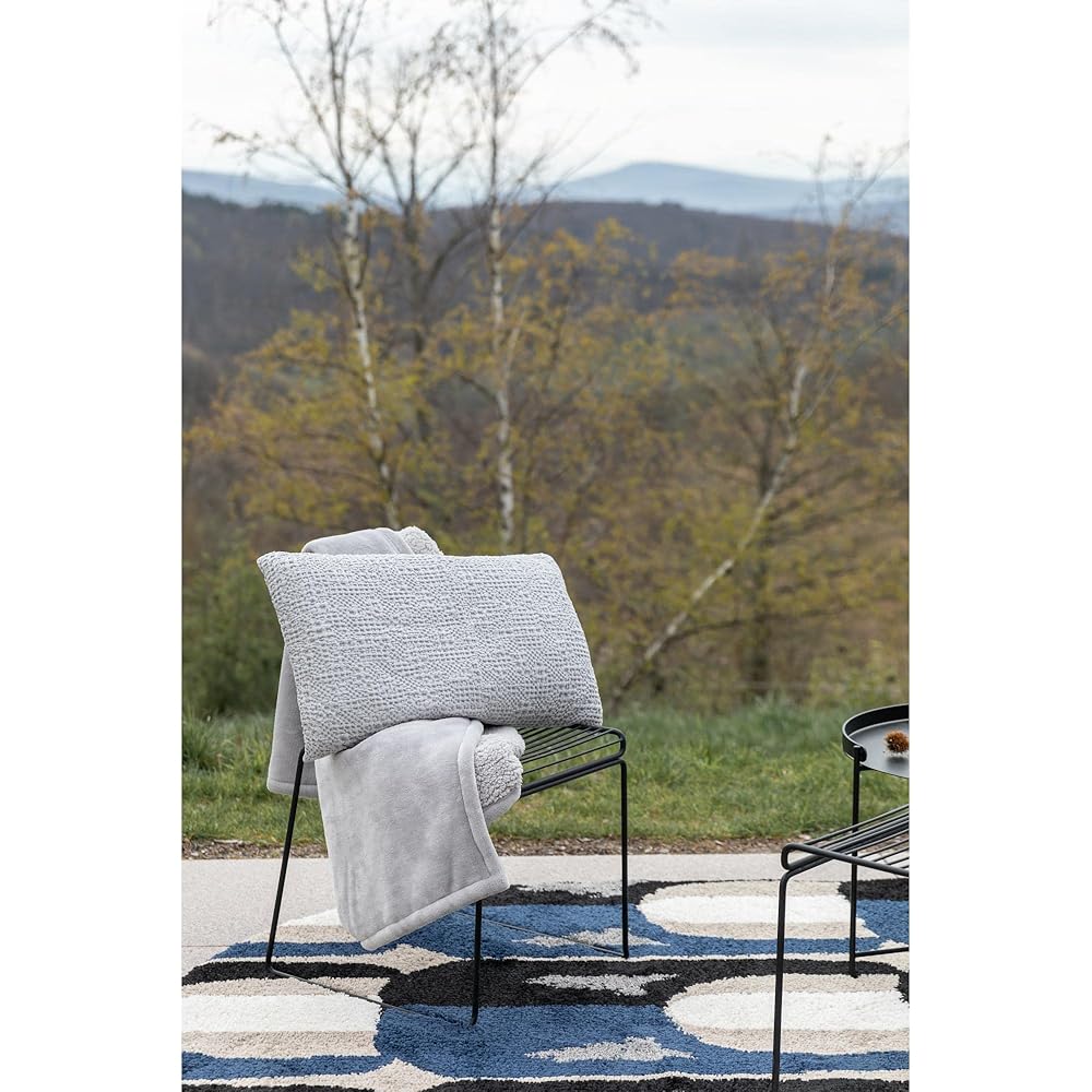 Vivaraise Maxi Plaid Michka Perle 180 x 220 cm : Cuisine et Maison