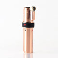 Briquets Torche Réglables avec 3 Jets de Flamme, Briquet à Gaz Rechargeable, Allume-Bougie Coupe-Vent pour Fumer, Cuisiner, Souder, Barbecue (sans Butane),Gold : Cuisine et Maison