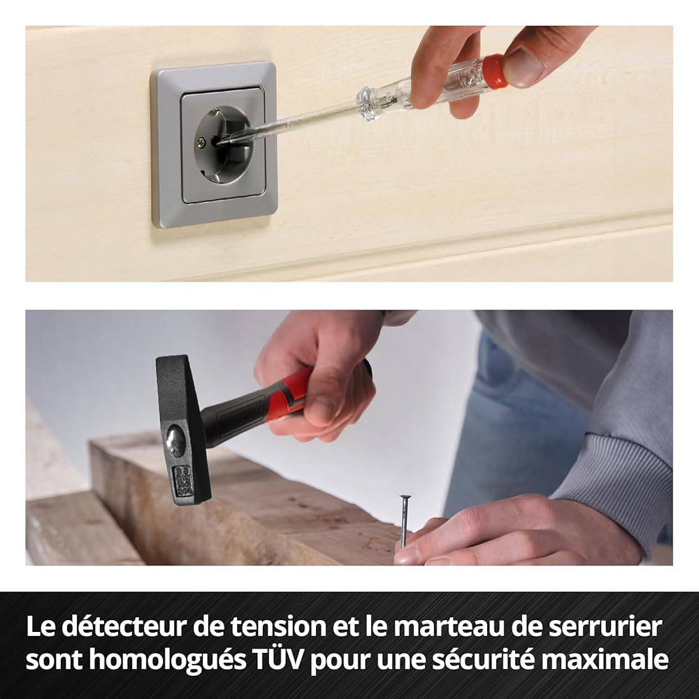 Einhell E-CASE 80 pièces valise d'outils