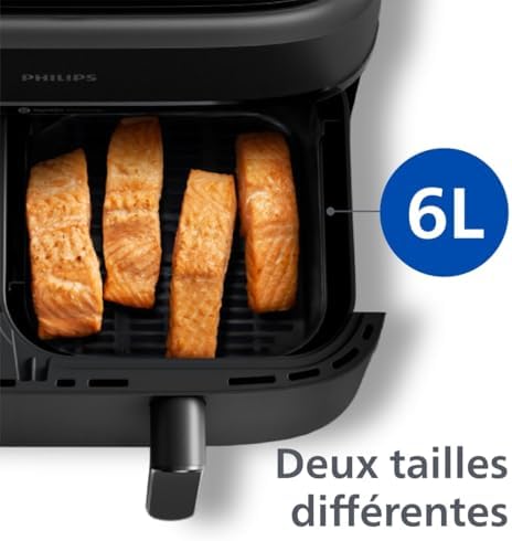Philips Air Fryer Série 5000 9L, cuisson vapeur, 19 modes